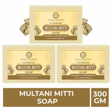 Ayusoul Ayurveda Handmade Multani Mitti Bath Soap (Pack of 3)