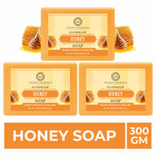 Ayusoul Ayurveda Handmade Honey Bath Soap (Pack of 3)