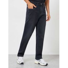 Styli Men Black Relaxed Fit Jeans