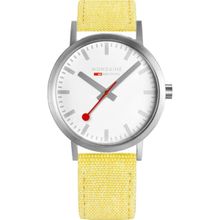 Mondaine Classic Hours Analog Dial Color White Men's Watch- A660.30360.17SBE