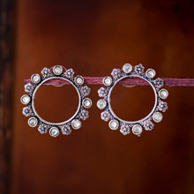 Sukkhi Exotic Oxidised Floral Stud Earring For Women (SKR56805)