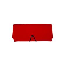The House Of Ganges Newell Vegan Leather Sunglass Case Dark Red (M)