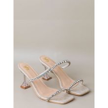 Shoe that fits you Rose Gold Diamantine Heels