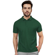 FREECULTR Classic Men Green Casual and Formal Wear Polo T-Shirt