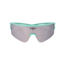 BLOOVS SPORTS Flandes Matte Green Silver Sports Mirror Sunglasses