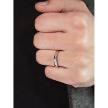 Zavya Cross CZ Studded 925 Sterling Silver Ring For Him