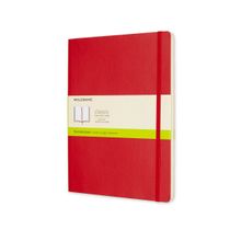 MOLESKINE Classic Extra Large Soft Cover Notebook (Plain) - Scarlet Red