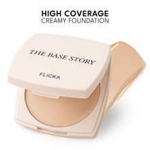 Flicka The Base Story Foundation High Coverage Satin Matte Finish Lightweight Waterproof