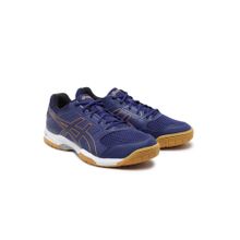 Blue ASICS Gel-Courtmov+ Mens Indoor Sports Shoes