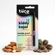 Tuco Kids Matte Kajal for Baby & Kids, Castor Oil