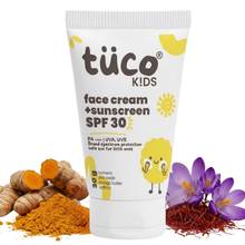 Tuco Kids SPF 30 Sunscreen for Kids, 2-in-1 Face Cream, with Saffron Oil