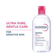 Bioderma Dermatological Micellar Water Sensibio H2O - Gently Removes Makeup Prevents Clogged Pores