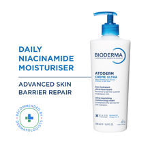 Bioderma Niacinamide Moisturizer - Atoderm Creme Ultra-Boosts Hyaluronic Acid, Ceramides