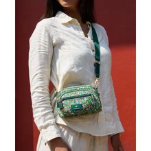 Chumbak Shehar Mini Sling Bag With Detachable Strap - Starfruit