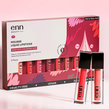 ENN Mousse Matte 16 Hrs Stay Waterproof Liquid Lipstick Kit