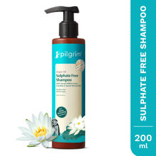 Pilgrim Sulfate Free Shampoo with Argan Oil, Camellia & White Lotus