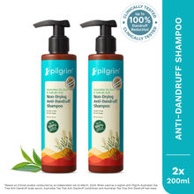 Pilgrim Australian Tea Tree Non-Drying Anti-Dandruff Shampoo - Pack Of 2
