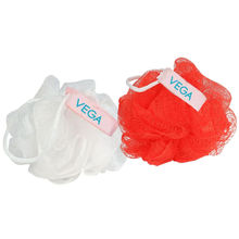 VEGA Bath Sponge Pack of 2 (BA-3/12)(Color may vary)