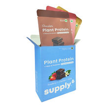Supply6 Plant Protein 24g Vegan Protein with Probiotics & Fibre - Pack Of 3