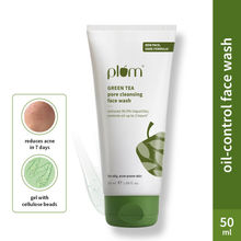 Plum Green Tea Pore Cleansing Gel Face Wash With Glycolic Acid - Fights Acne & Oil For Clear Skin