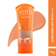 Lotus Herbals SafeSun 3in1 Matte Look Daily Sunscreen|Tinted|SPF 40 PA+++|For All Skin Types