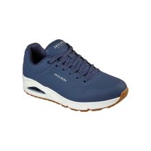 SKECHERS Men Navy Blue Uno - Stand On Air Running Shoes