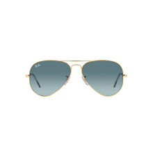 Ray-Ban Gold Sunglasses 0Rb3025 - Pilot - Gold Frame - Blue Lens (62)