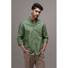 CLUBHAVANA Olive Grove Linen Shirt