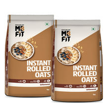 MuscleBlaze Fit Instant Oats - Unflavoured (Pack Of 2)