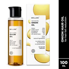 Brillare Onion Hair Oil for Hair Fall Reduction