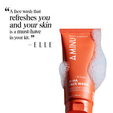 Aminu AHA Face Wash – Exfoliating & Brightening Cleanser for Dull Skin, Acne Marks & Dark Spots