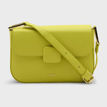 IYKYK by Nykaa Fashion Pick Me Solid Lime Green Sling and Crossbody Bag