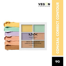 NYX Professional Makeup Conceal, Correct, Contour Palette