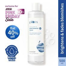 Plum 3% Niacinamide Toner With Rice Water, For Pores & Blemishes, Normal To Oily Skin Type