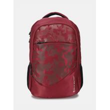 Swiss Military Snowflake 33L Laptop 15.6 Compartment Water Resistant Maroon Backpack