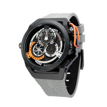 MAZZUCATO Automatic Double Face Chronograph RIM Monza Men Watch F1-GYBLK (M)