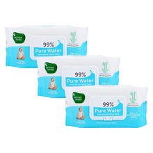 Mother Sparsh 99% Pure Water Baby Wipes - Pack Of 3