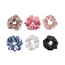 GUBB Satin Scrunchies For Women, Multicolour Elastic Hair Bands