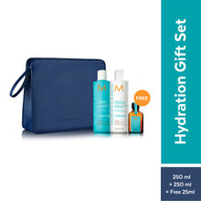 Moroccanoil Hydration Gift Set (Hydrating Shampoo & Conditioner with Free Moroccanoil Treatment Oil)