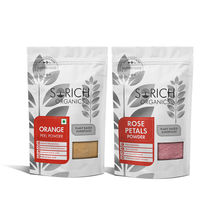 Sorich Organics Rose Petals And Dried Orange Peel Powder