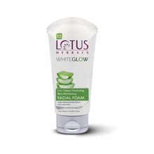 Lotus Herbals WhiteGlow 3 In 1 Deep Cleansing Facial FoamAcne & Oil-Control All Skin Types