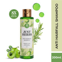 Just Herbs 8 In 1 Root Nourishing Shampoo, Amla & Neem, Normal To Oily Hair