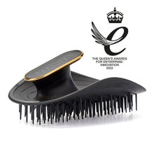 MANTA Original Healthy Hair & Scalp Brush Black