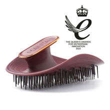 MANTA Original Healthy Hair & Scalp Brush Burgundy