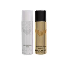 Police Millionaire Homme + Contemporary Deo Combo Set