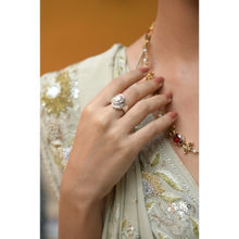 Lulu & Dorro Women Peach Stones Ring