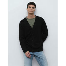 Selected Black Knitted Cardigan
