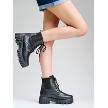 Shoetopia Women Black Casual Boots