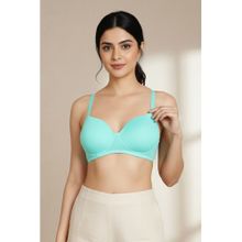 Zivame Padded Wirefree Bra - Blue