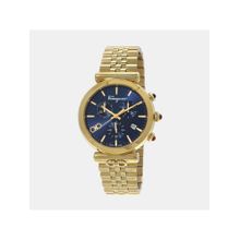 Ferragamo Unisex Quartz Blue Dial Chronograph Stainless Steel Watch Sfyb02624 (M)